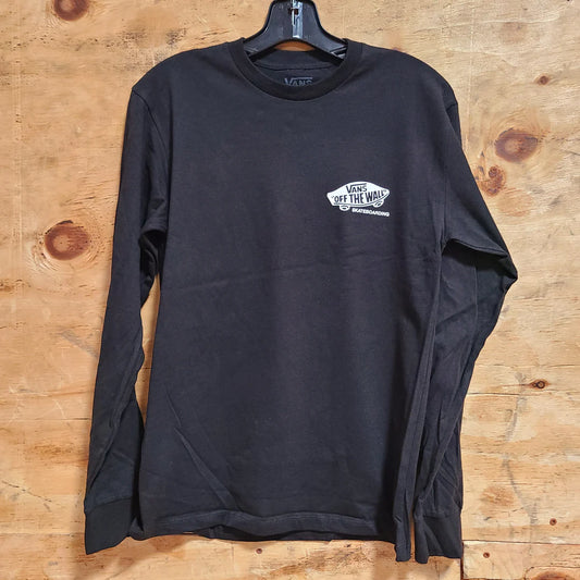 Vans Off The Wall Skateboard Long-Sleeve Black Shirt
