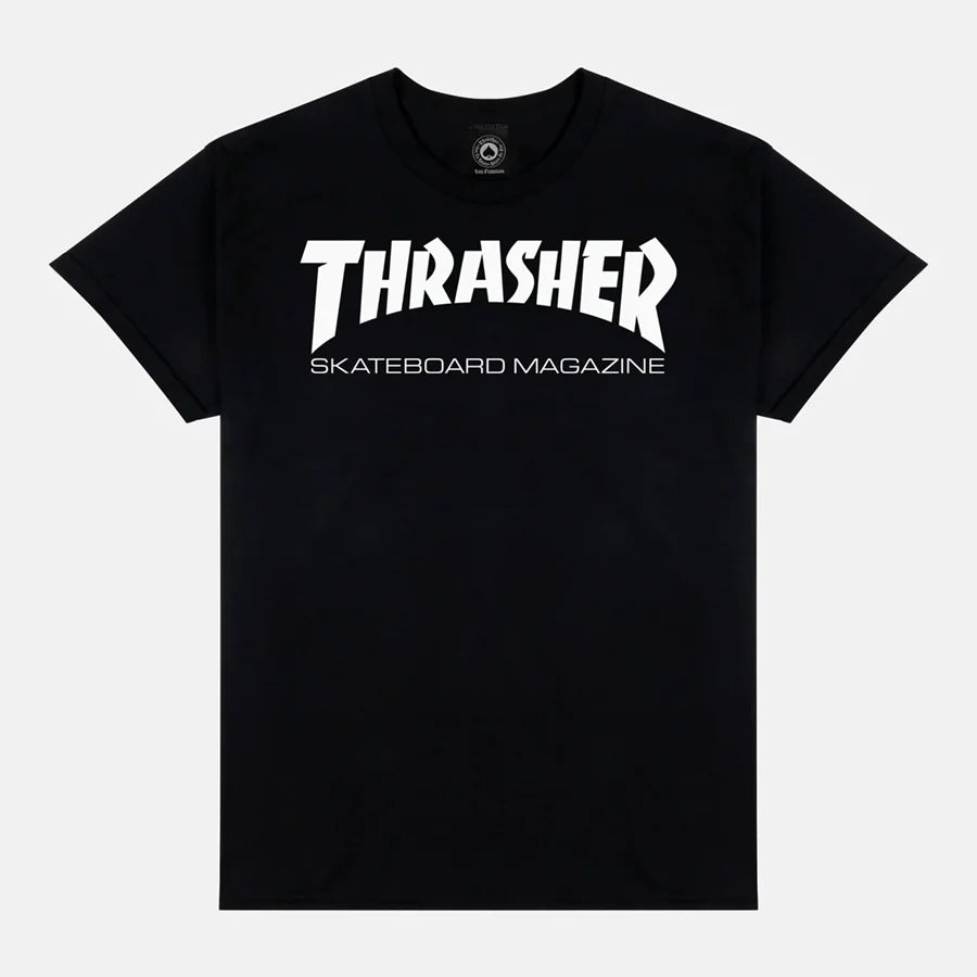 Thrasher Skateboard Magazine Black T-Shirt