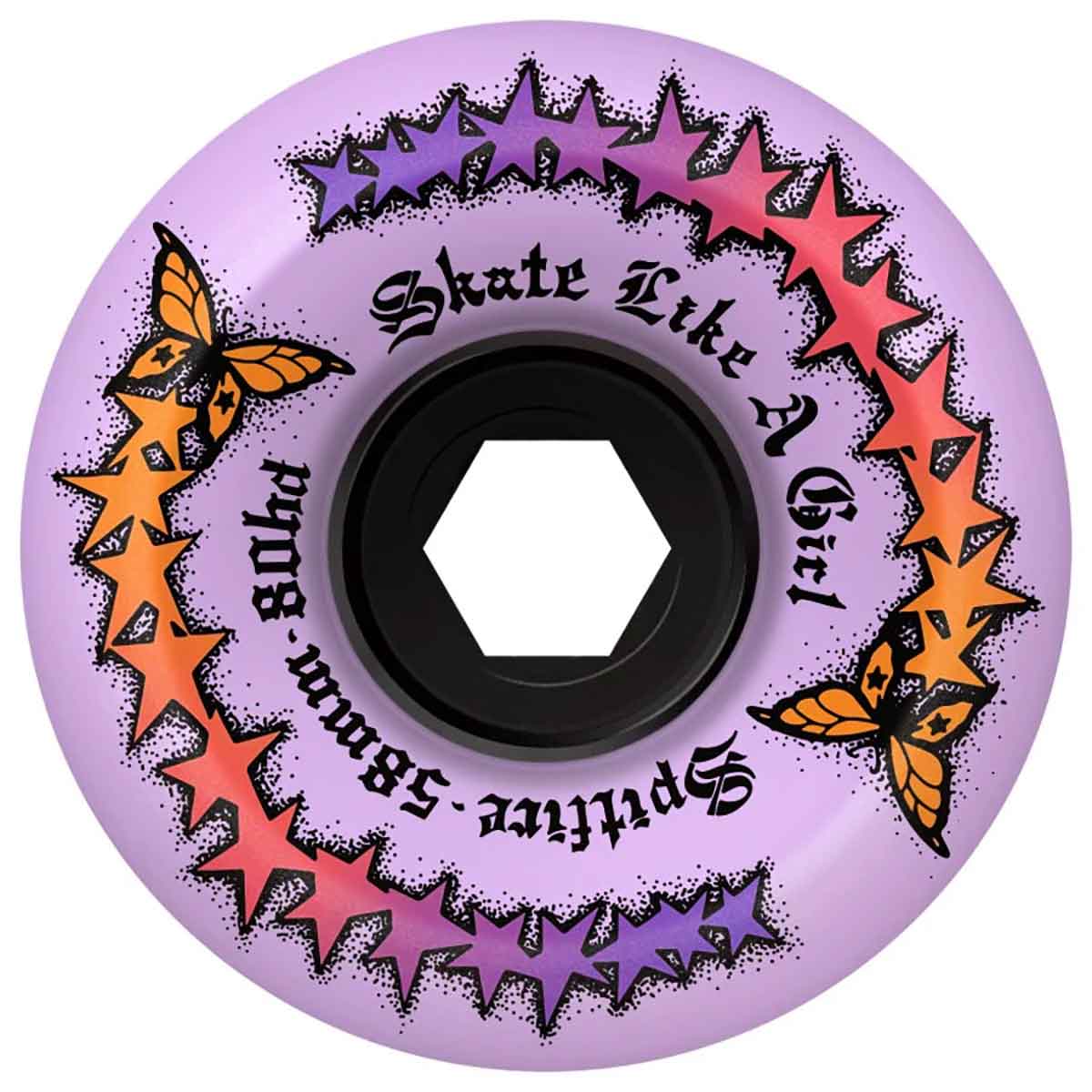 Spitfire 80HD Skate Like A Girl Conical Full Wheels 58mm