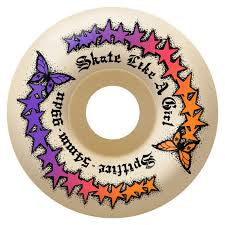 Spitfire Skateboard Wheels 54mm F4 99A Skate Like a Girl Radial Full