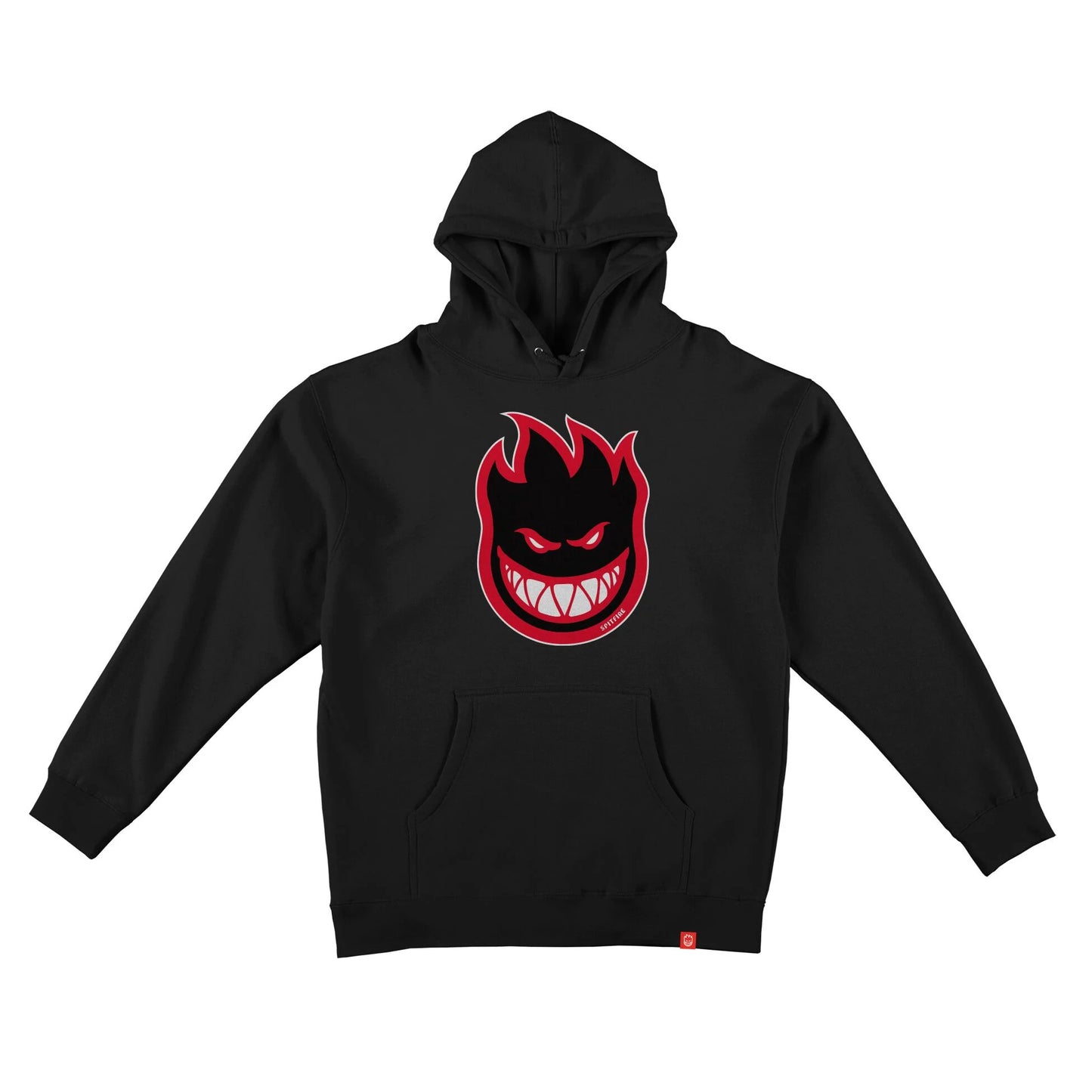 Spitfire Youth Boys Bighead Fill Hoodie - Black/Black/Red