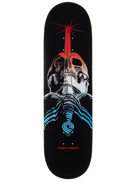 Powell Rodriguez Skull & Sword Blue Fade Deck