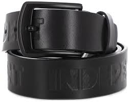 Independent Bar Logo Polyurethane Belt - Black