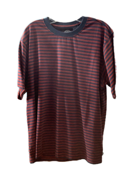 Dickies Skateboarding Striped T-Shirt red/black