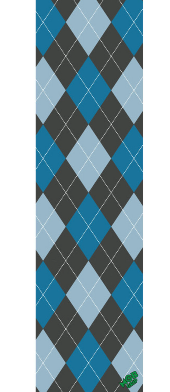MOB GRIP TAPE - ARGYLE BLUE 9 X 33