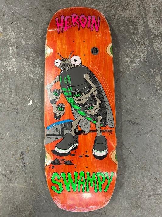 Heroin Skateboards Swampy Bug 10.75” Deck