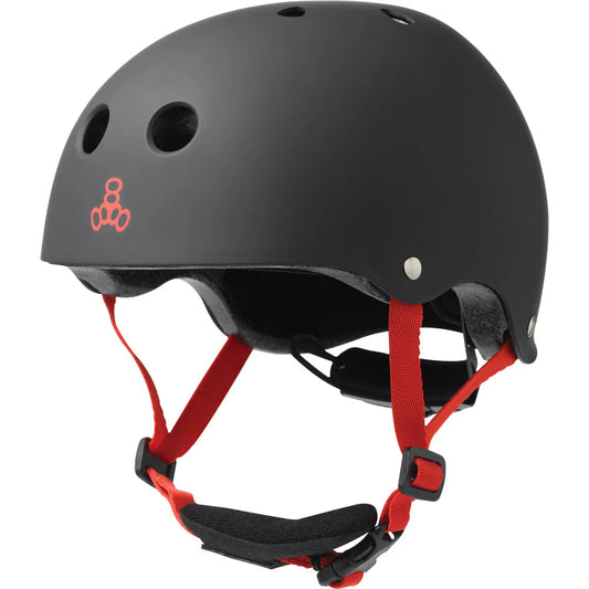 Triple Eight Lil Eight Black Matte Helmet