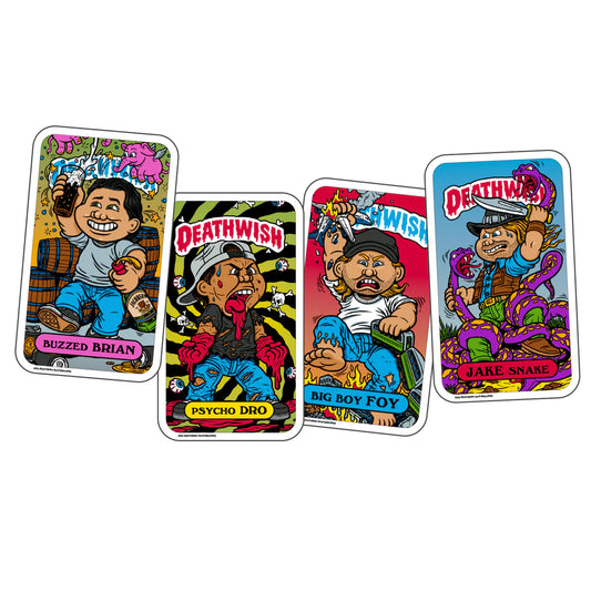 Deathwish Low Life Kids Stickers