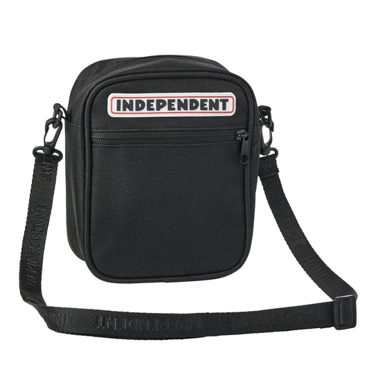 Independent side bag bar logo black